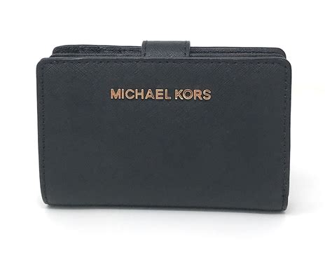 michael kors jet set travel bifold zip wallet|Michael Kors dark cherry wallet.